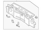 Genuine Audi Rear Body Panel 89E-813-301-A New. Price: $262.80.