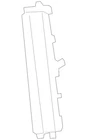 Genuine Mercedes-benz Vent Flap 463-830-17-02-7C45 New. Price: $58.50.