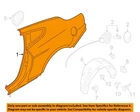 Ford Oem 15-23 Mustang Panel Components-quarter FR3Z6327841A New. Price: $922.50.