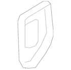 Genuine Gm Inner Reinforced Reinforcement 25894967 New. Price: $58.52.