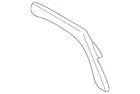 Genuine Gm Quarter Panel Filler 25632159 New. Price: $45.61.