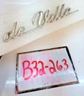 Oem 1965 1970 Cadillac Coupe De Ville 66 67 68 Metal Emblem 1483602 B32-263 Used. Price: $23.95.