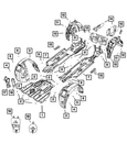 Genuine Mopar Nut And Washer 6510462AA New. Price: $29.52.