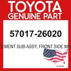 Toyota Genuine 57017-26020 Reincement Subassy Ft Side Member Lh 5701726020 Oem New. Price: $56.60.