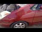 Left Red Fender Oem 04-06 Toyota Prius Used. Price: $100.00.
