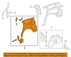 Gm Oem 18-23 Enclave Quarter Panel Structure-inner Brace 84324344 New. Price: $179.25.