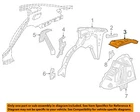 Gm Oem 16-25 Malibu Quarter Panel Inner Structure-lower Extn 23351312 New. Price: $70.33.