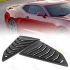 Fit 16-21 Chevrolet Camaro Black Side Window Louvers Scoop Windshield Cover Vent New. Price: $35.35.