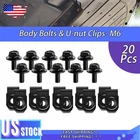 For Gm Truck Body Bolts&u-nut Clips- M6-1.0 20MM- 10MM Hex- 20PCS (10EA)- #150 New. Price: $7.54.