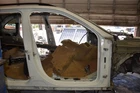 2011-2018 Porsche Cayenne 4.8L Passenger Right Side Rocker And Post Cut Used. Price: $482.28.