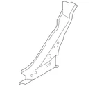 Genuine Ford Quarter Panel Reinforcement DM5Z-5828128-A New. Price: $83.84.