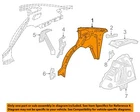 Gm Oem 16-24 Malibu Quarter Panel Structure-inner 23392750 New. Price: $1114.34.