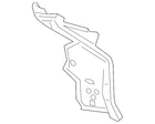Genuine Toyota Quarter Panel Extension 61032-0R050 New. Price: $182.52.