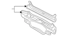 Genuine Gm Rear End Lower Panel 12481607 New. Price: $277.76.