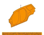 Gm Oem 09-17 Traverse Pillars, Rocker Floor Uniside-uniside Panel 23378519 New. Price: $2398.91.