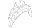 Genuine Nissan 2013-2018 Altima Wheelhouse Liner 76749-3TA0A New. Price: $149.03.
