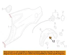 Ford Oem 15-23 Mustang-wheelhouse Liner Rivet W715272S300 New. Price: $11.20.