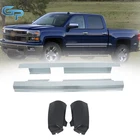 Pair For Silverado Gmc Crew Cab 07-2013 Outer Rocker Panel And Corner Lh+rh New. Price: $120.83.