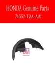 Honda Genuine Passenger Rear Inner Fender Liner 74552-T0A-A01 For 2012-2014 Cr-v New. Price: $134.78.