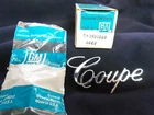 Nos 71 72 73 74 Coupe Chrome Front Quarter Panel Emblem Cadillac Deville Sedan New. Price: $99.00.