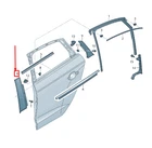 Audi A3 Sportback Rear Left B-pillar Trim 8V5839901B5FQ Original No Duties New. Price: $57.84.