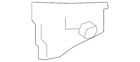 Genuine Mazda Rear Body Panel Extension N243-71-4A5 New. Price: $41.96.