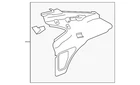 Genuine Gm Driver Side Quarter Inner Panel 92245627 New. Price: $106.93.