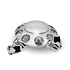 Chrome Plastic Front Axle W/ Nut Covers For Pilot Wheels THUB-FRP33 New. Price: $70.00.