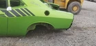 11 Dodge Challenger Quarter Panel Cut Left Driver Green Used. Price: $450.00.