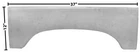 1970-72 Chevelle Quarter Lip Patch Rh New. Price: $63.90.