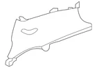 Genuine Nissan Upper Quarter Trim 76935-5SA1A New. Price: $87.14.