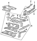 Genuine Gm Panel Below Lid 12371704 New. Price: $14.94.
