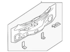 Genuine Nissan Rear Body Panel G9110-ZW4MB New. Price: $370.32.