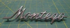 Mercury Montego Script Emblem C8GB 54291A36-A Used. Price: $25.00.