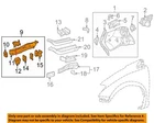 Toyota Oem 04-20 Sienna Fender Structural Components Rails-rail Assy 5702708011 New. Price: $553.28.