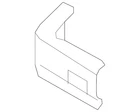 Genuine Nissan Rear Body Panel Bracket F4829-3SGMA New. Price: $24.17.