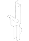Genuine Ford Quarter Panel Extension 2T1Z-6141038-A New. Price: $129.03.