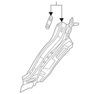 Genuine Ford Filler Panel BB5Z-78278D73-A New. Price: $135.10.