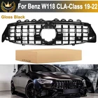 Gloss Black Gt Grille For 2020 2021 2022 Mercedes W118 CLA250 Front Bumper New. Price: $97.18.