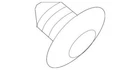 Oem New Ford Genuine 2015-2020 Mustang Wheelhouse Liner Rivet W715272-S300. Price: $13.76.