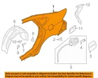 Ford Oem 13-20 Mkz Panel Components-quarter DP5Z5427840A New. Price: $712.83.
