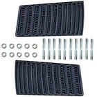 1967 1968 Mustang Fastback Rear Quarter Sail Panel Vent Assembly Pair Rh+lh New. Price: $516.95.