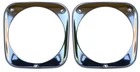 64-66 Chevy Truck Aluminum Head Light Bezels Lh & Rh Set (original Style) New. Price: $82.67.