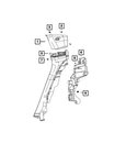 Genuine Mopar Seat Reinforcement Left 55079583AA New. Price: $50.94.