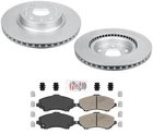For 18-23 Jeep Wrangler Base Sport Rop Bry Front Coated Brake Rotors Pads New. Price: $185.00.