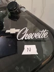 Vintage 1976 77 79 Chevy Chevette Rear Deck Trunk Lid Emblem Oem 367888 Gm Used. Price: $17.99.