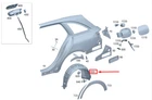 Mercedes-benz W206 Wheel Arch Trim Panel Rear Left A2068804305 Neu. Price: $199.70.