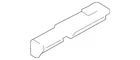 Genuine Audi Rocker Panel Molding Bracket 4G0-853-921-B New. Price: $15.80.