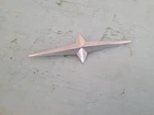 Pontiac Star Emblem #4720148 1950S 1957 1958 Quarter Panel Fender Skirt Ornament Used. Price: $18.00.