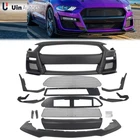 Fits 2018-2023 Ford Mustang GT500 Style Front Bumper Cover Grille Conversion Kit New. Price: $355.99.